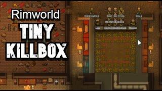 Tiny killbox vs Mechanoid + tribes - Rimworld