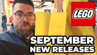 September 1st LEGO Store SHOPPING HAUL