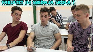 Srednja Škola vs Fakultet