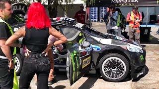 ТУСИМ С KEN BLOCK. ЕДИМ ЗЕБРУ. КОРЧИ НА GYMKHANA GRID В ЮАР. ПРОЕЗД С TERRY GRANT. КЕН БЛОК. АФРИКА.