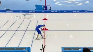 Nils van der Poel win gold in speed skating mens 10000m at Beijing 2022 Olympics