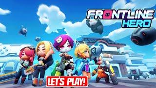 Frontline Hero Epic war games - Gameplay  Android Apk #FrontlineHero #gameviewtrending #viral