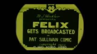 Felix the Cat Gets Broadcasted 15JUN1923