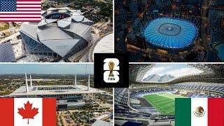 CONHEÇA TODOS OS ESTÁDIOS DA COPA DO MUNDO 2026 3 Países 