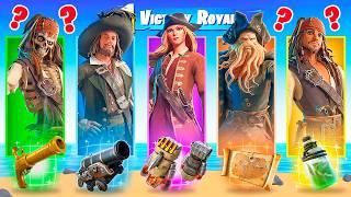 The *RANDOM* PIRATES of The CARIBBEAN Challenge Fortnite