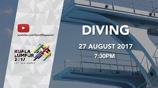 Mens Diving 10m platform final  29th SEA Games 2017