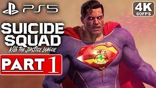 SUICIDE SQUAD KILL THE JUSTICE LEAGUE Gameplay Walkthrough Part 1 4K 60FPS - No Commentary