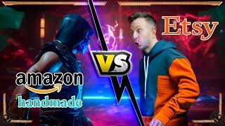 Amazon Handmade VS Etsy Что приносит больше денег ? Как продавать  товары хендмейд на Амазон ?