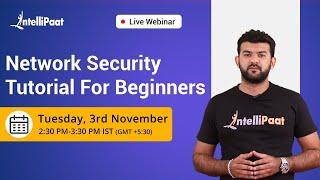 Network Security Tutorial For Beginners  Network Security Basics  Cybersecurity Training