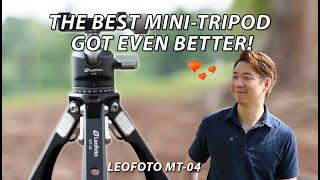 My Favourite Mini Tripod Gets Even Better  LeoFoto MT-04