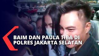 Tiba di Polres Jakarta Selatan Baim dan Paula Akan Diperiksa Secara Terpisah Terkait Prank KDRT