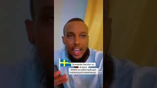 Dowladda Sweden oo siinaysa 34000$ qofkii kulaabanaya dalkiisa asgoon la qasbin