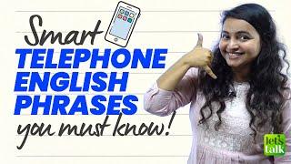 Smart Telephone English Phrases You Must Know Speak English Confidently  Advanced Expressions