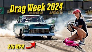 20 Years of Hot Rod Drag Week 215 MPH  -  Drag Week 24 Day One