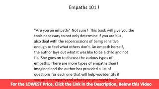 TOP 10 REVIEW. The Empaths Survival Guide Life Strategies for Sensitive People