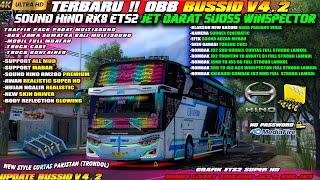 UPDATE BUSSID V4.2 OBB BUSSID V4.2 TERBARU SOUND HINO RK8 ETS2 JET DARAT SUOSS GRAFIK SUPER HD 4K