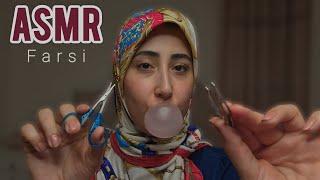 انرژی های منفی رو ازت بیرون میکشم و بیهوش میشیبا صدای آدامس‼️ای اس ام آر فارسی،PERSIAN ASMR FARSI