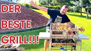 DER BESTE HOLZKOHLEGRILL im TEST MULTI CHAMP --- KLAUS GRILLT