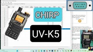QUANSHENG UV-K5  USING CHIRP - 2023