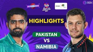 Match 19 HIGHLIGHTS Pakistan vs Namibia  ICC Mens T20 WC 2021  Digital 2 Sports