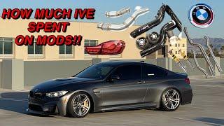 HOW MUCH I’VE SPENT ON MODS FOR MY BMW M4 F82
