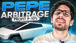 Crypto Arbitrage  Strategy Trading PEPE  Profit 17%  June 2024  Arbitrage Trading Binance