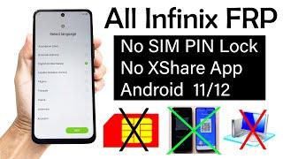 All Infinix Devices GOOGLE ACCOUNT BYPASS  Android 1112 Without PC