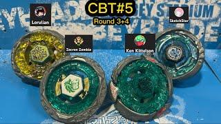 CBT#5- Round 3+4  Metal Fight Beyblade メタルファイトベイブレード