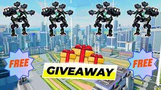 WRWAR ROBOTS PATHFINDER GIVEAWAY & Pathfinder VS Newton WAR ROBOTS SHORTS