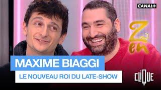 Le roi du late-show Maxime Biaggi est linvité de Clique - CANAL+