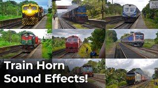 Sri Lanka Railways Train Horn Epic Sound Effects