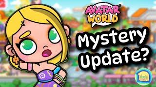 Mystery Update in Avatar World