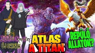 Atlas a Titán? Repülő állatok és ÚJ Jujutsu Kaisen skinek #fortniteteória 200