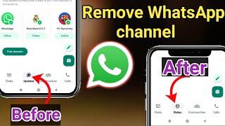 How To Remove WhatsApp Channel Update In Tamil  WhatsApp Channel Update 2023 #whatsapp #tricks