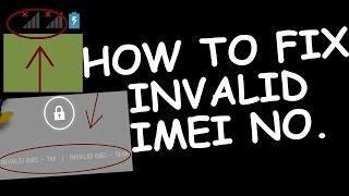 Fix Invalid IMEI Number Error  How to FixRepair Invalid Imei Number Issue