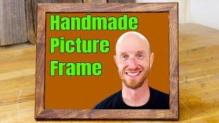 Making a Walnut Picture Frame  No More Cheap Wood