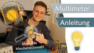 Anleitung Multimeter für Einsteiger wie geht die Messbereichsauswahl?  Geräte #11