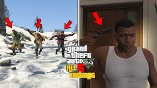 GTA 5 - All 5 Endings ABCSecretBETA