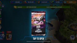 OPEN PACK 2015-2021 - JURASSIC WORLD THE GAME