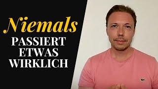 Niemals passiert etwas wirklich I Andreas Nothing