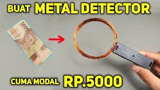 CUMA MODAL RP.5000  begini Cara buat METAL DETEKTOR dari barang bekas