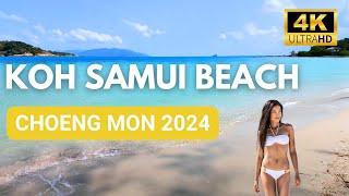 KOH SAMUI Looking for a beautiful & relaxing beach? Choeng Mon Beach Walk 