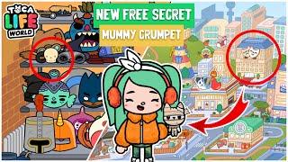 🩹New Free Halloween Mummy Crumpet In Bopcity Tocalifeworld  New Free Crumpet in Toca Boca 