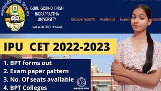 IPU CET for BPT 2022-23  forms out full exam details  Poornima Sharma #ipu #ggsipu #ipucet