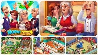 Homescapes  All Areas Completed • All Rooms Completed #homescapes