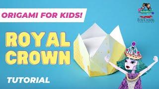 Royal Crown  Easy & Fun Origami for Kids