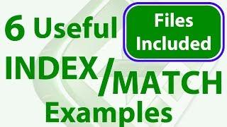 6 Incredible Excel INDEXMATCH Lookup Examples - Workbook Included