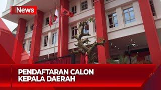 Suasana di Kantor DPP PDIP Terkait Pendaftaran Calon Kepala Daerah di Jakarta - iNews Today 2808