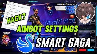 My settings ️ HUD + Sensivity Free Fire Smart GaGa #18 #SMARTGAGA #FREEFIREHIGHLIGHTS