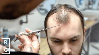 The BEST HAIRCUT & Advice For A RECEDING HAIRLINE Part 2